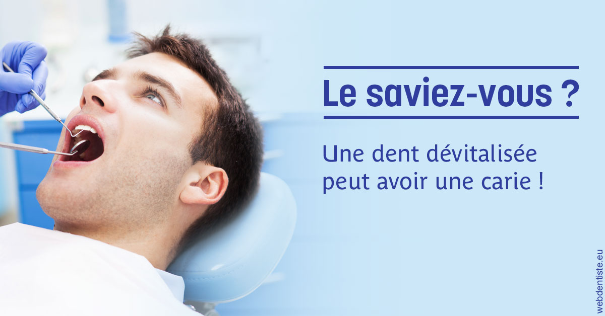 https://dr-labret-olivier.chirurgiens-dentistes.fr/Dent dévitalisée et carie 2